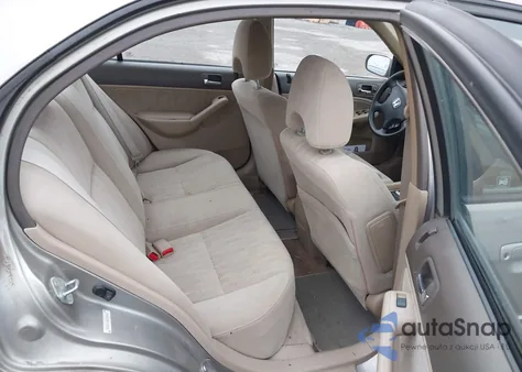 2003 Honda Civic Ex z USA, uszkodzony, nr VIN 2HGES26843H593646